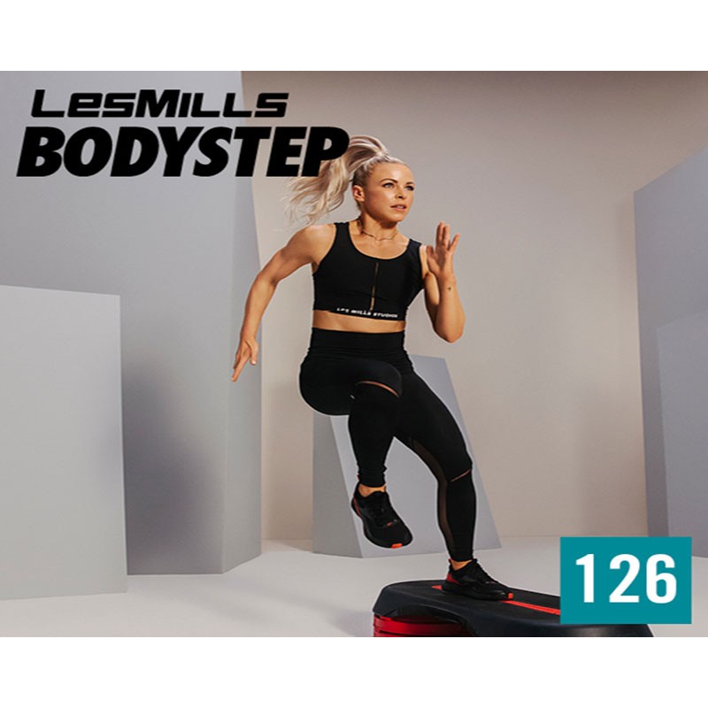 Hot Sale LesMills Q1 2021 Routines BODY STEP 126 releases New Release DVD, CD & Notes